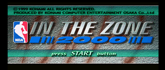 NBA In the Zone 2000